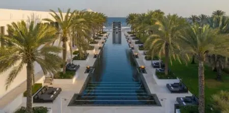 The Chedi Muscat - The Long Pool